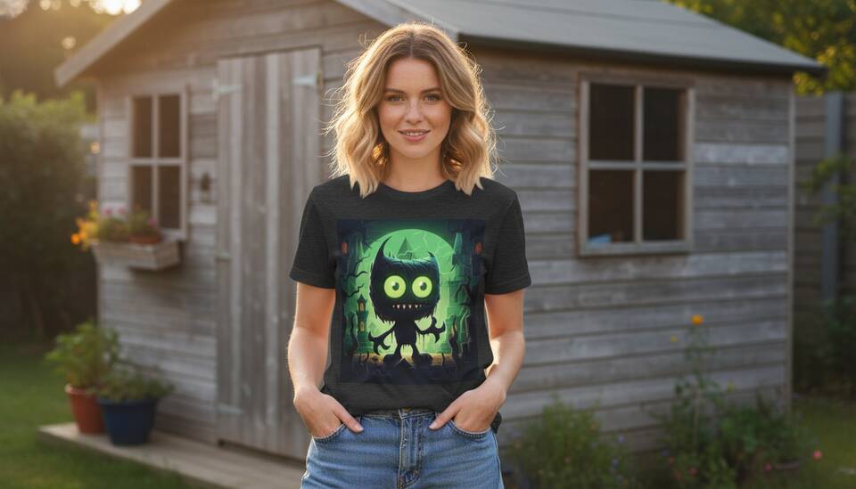 Model Wearing Shirt