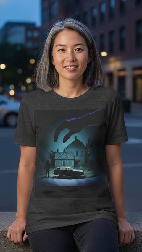 Model Wearing Shirt