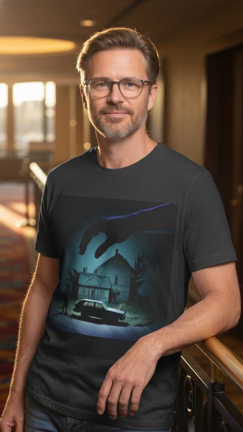 Model Wearing Shirt