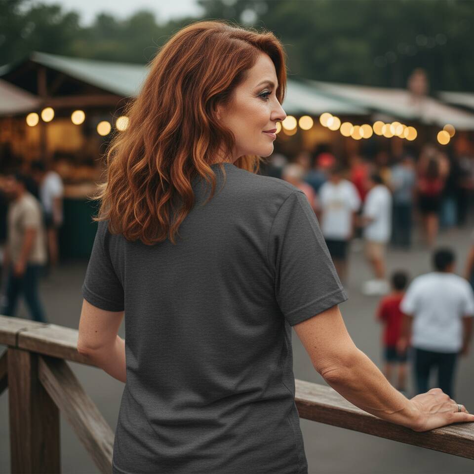 Model Wearing Shirt
