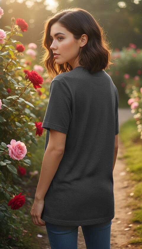 Model Wearing Shirt