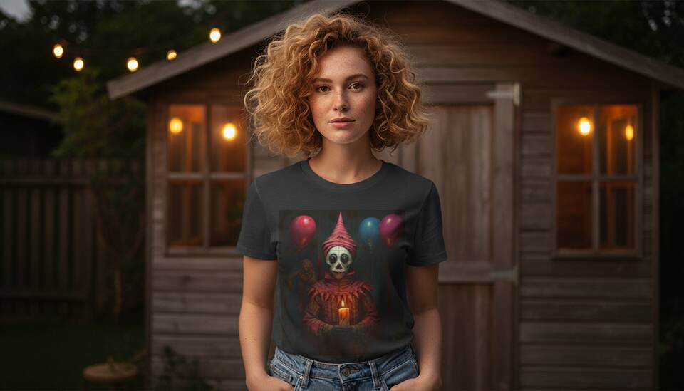 Model Wearing Shirt