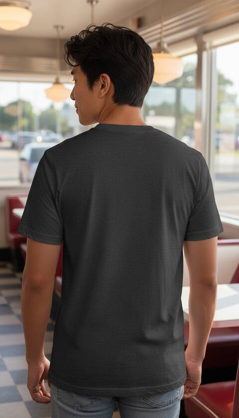 Model Wearing Shirt
