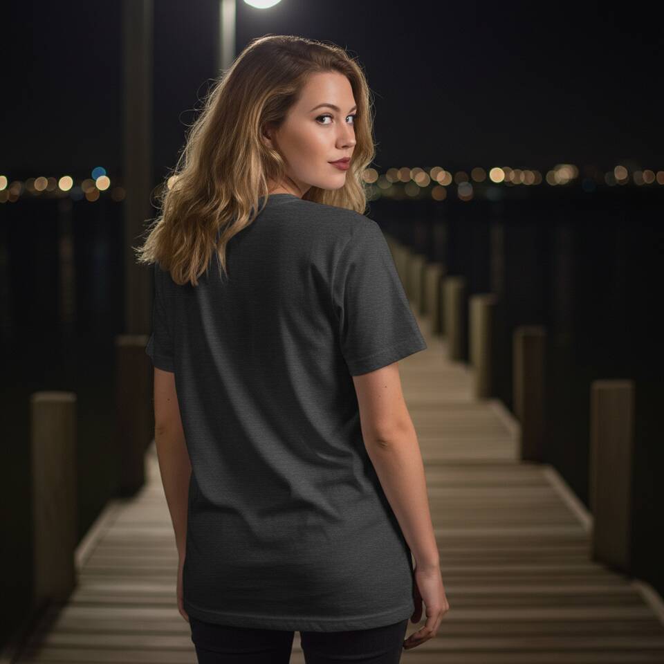 Model Wearing Shirt