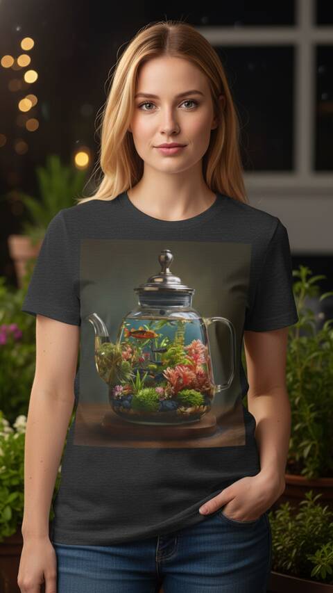 Model Wearing Shirt