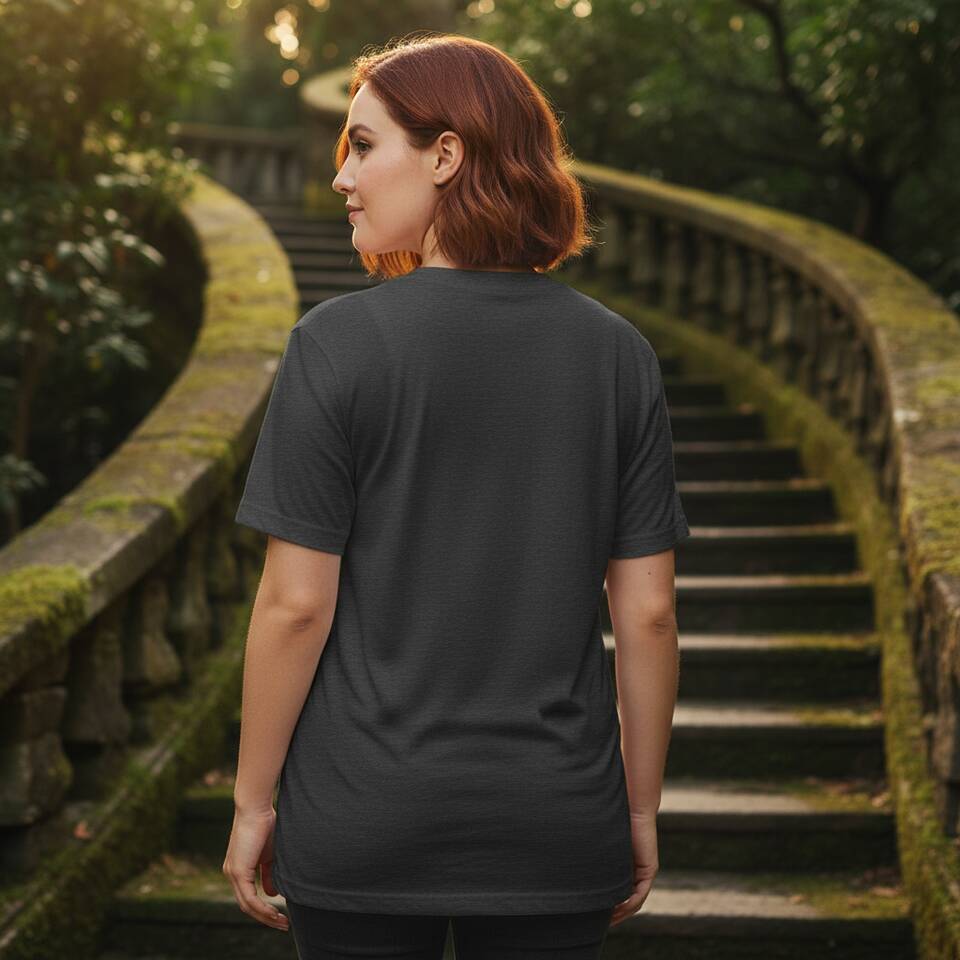 Model Wearing Shirt