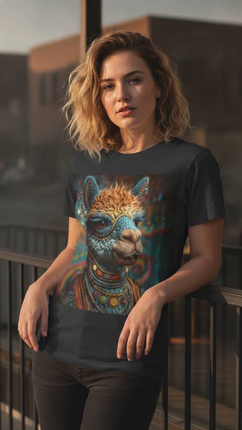 Model Wearing Shirt