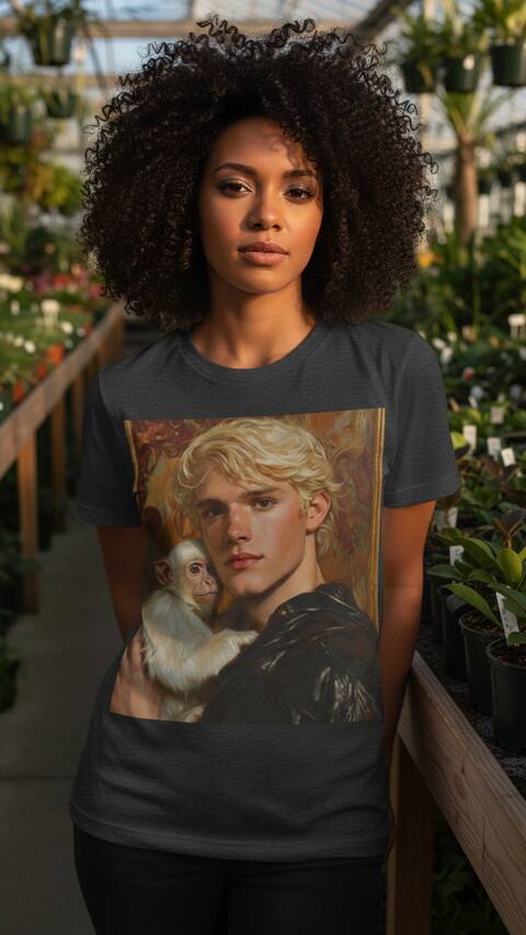 Model Wearing Shirt
