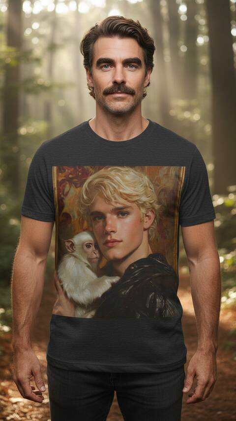 Model Wearing Shirt