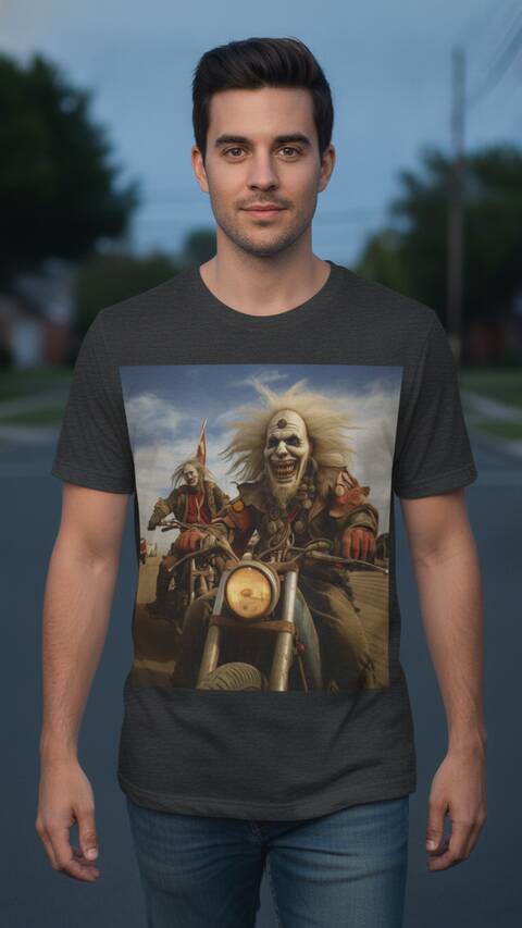Model Wearing Shirt