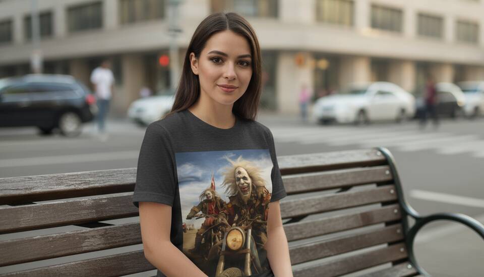 Model Wearing Shirt