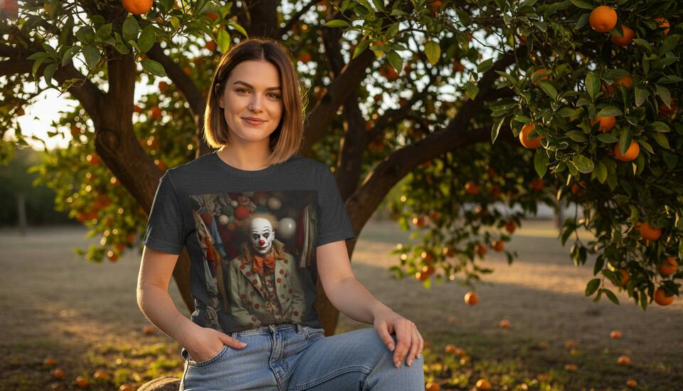 Model Wearing Shirt