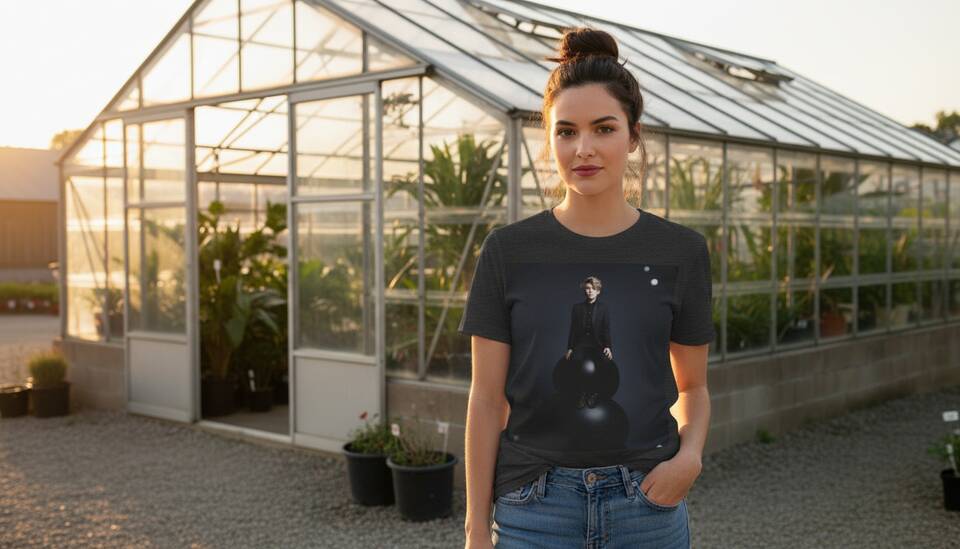 Model Wearing Shirt