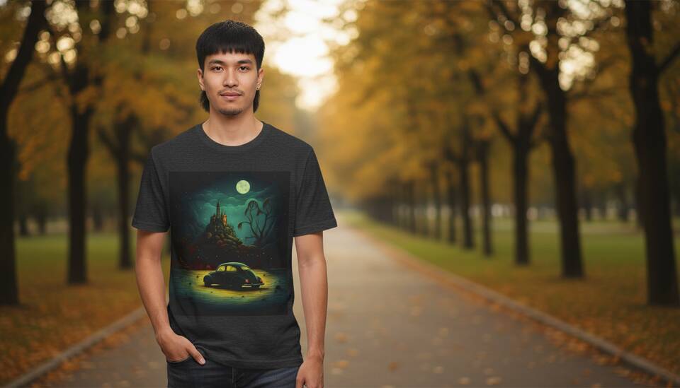 Model Wearing Shirt