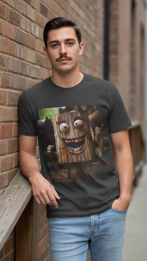 Model Wearing Shirt