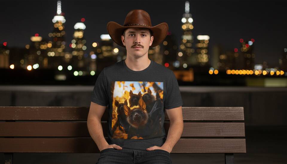 Model Wearing Shirt