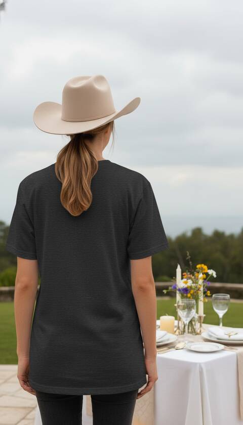Model Wearing Shirt