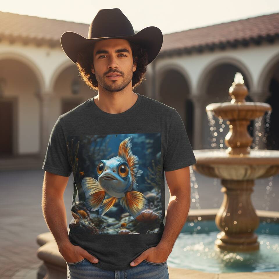 Model Wearing Shirt
