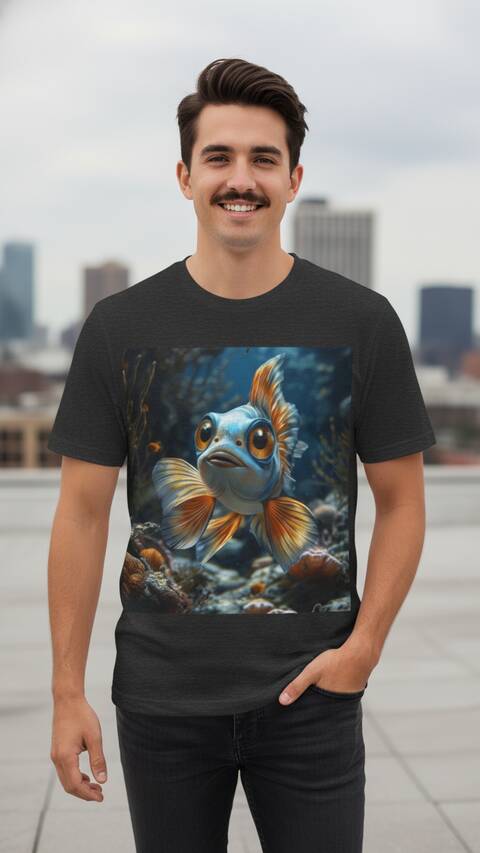Model Wearing Shirt