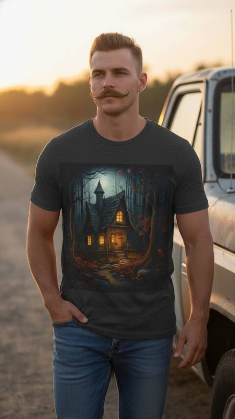 Model Wearing Shirt