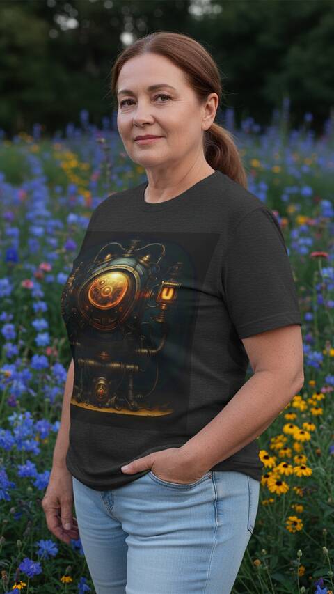 Model Wearing Shirt
