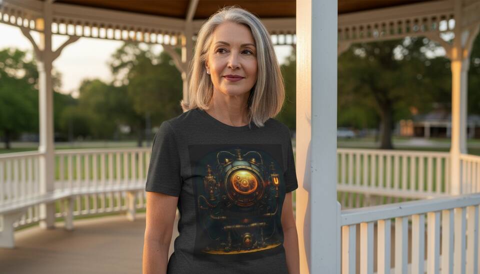 Model Wearing Shirt