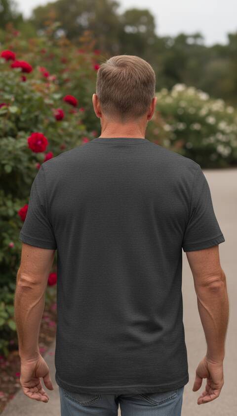 Model Wearing Shirt