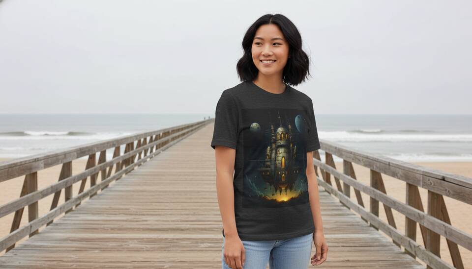 Model Wearing Shirt