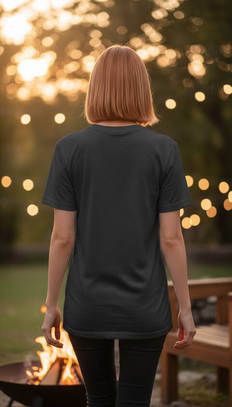 Model Wearing Shirt