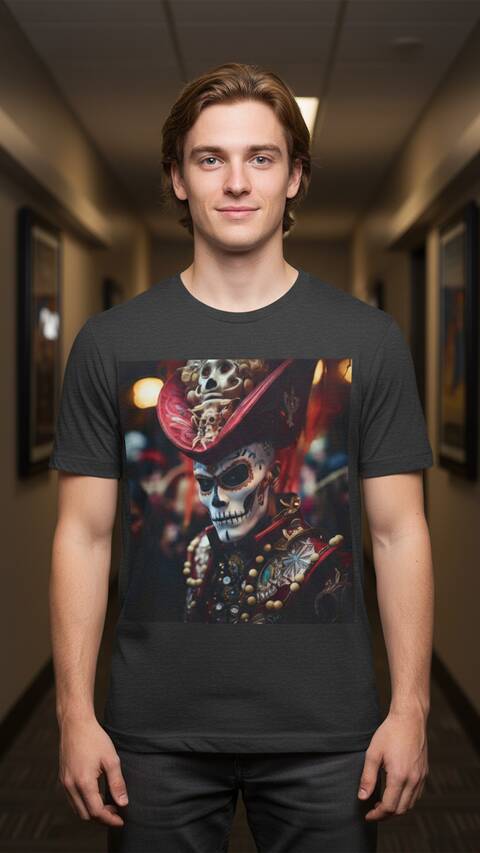 Model Wearing Shirt