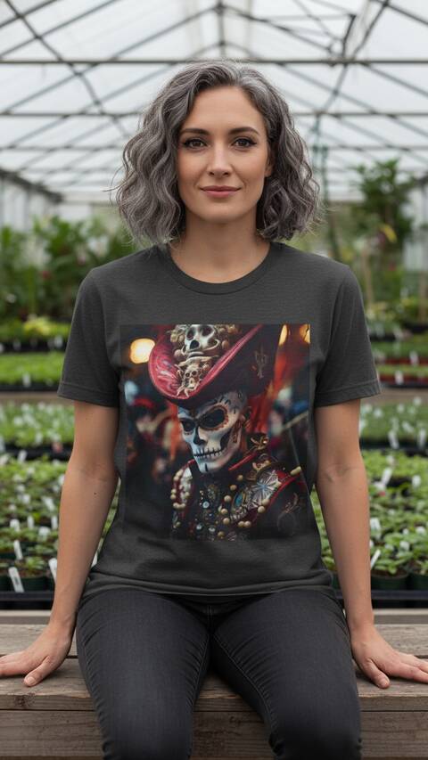 Model Wearing Shirt