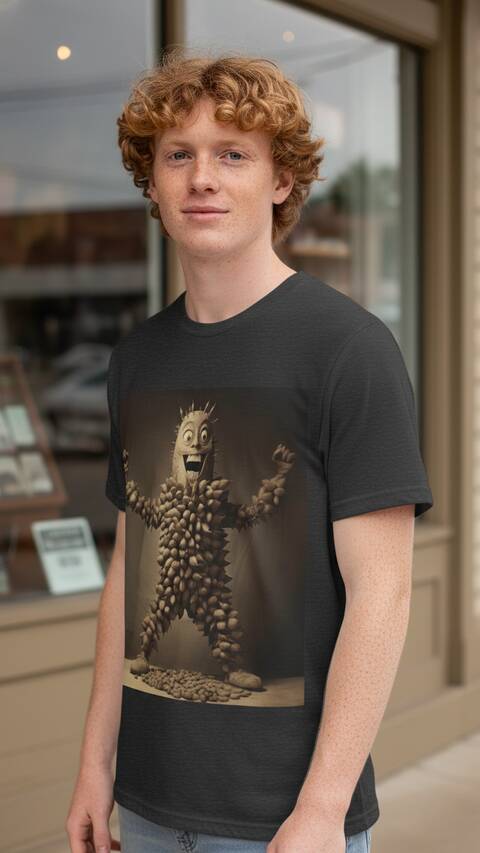 Model Wearing Shirt