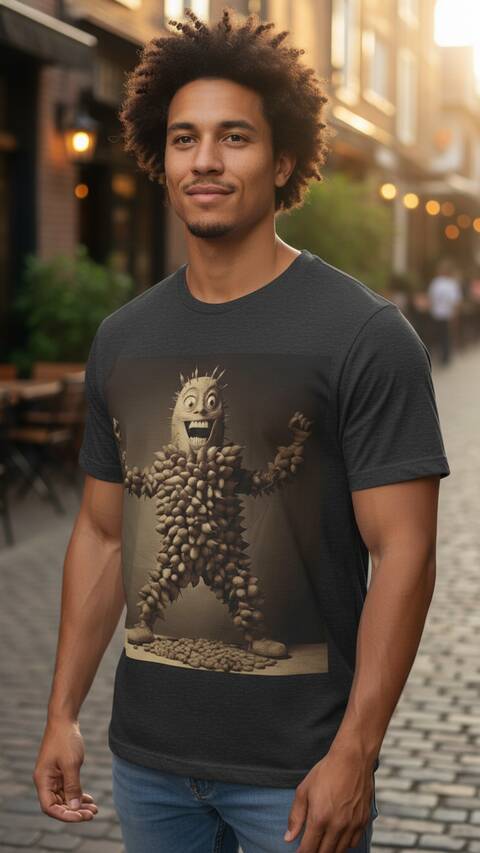 Model Wearing Shirt