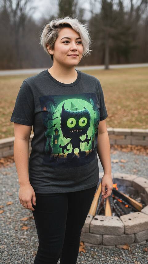 Model Wearing Shirt