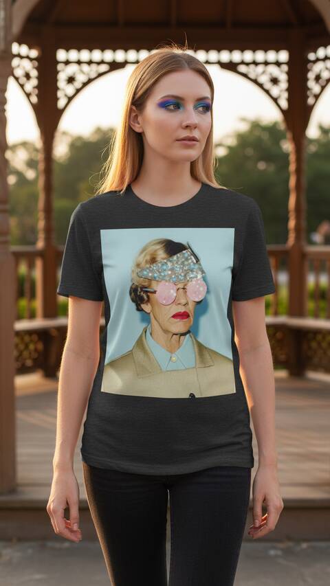 Model Wearing Shirt