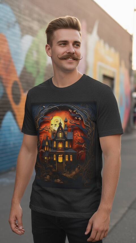 Model Wearing Shirt