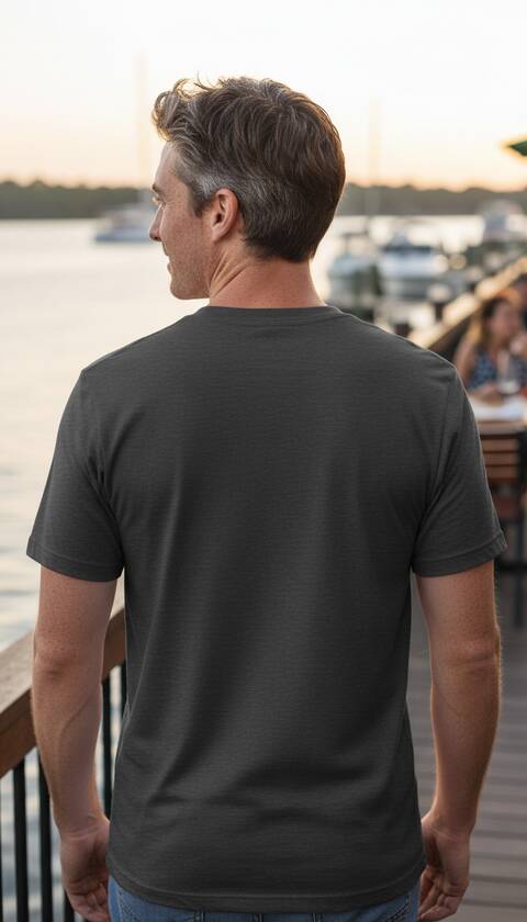 Model Wearing Shirt
