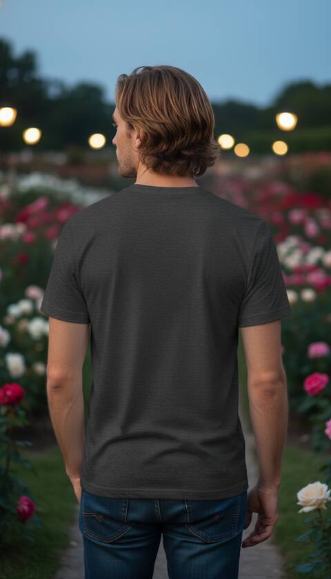 Model Wearing Shirt