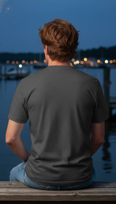 Model Wearing Shirt