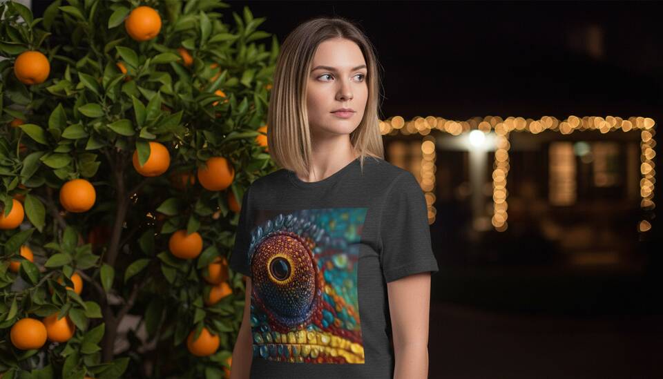 Model Wearing Shirt