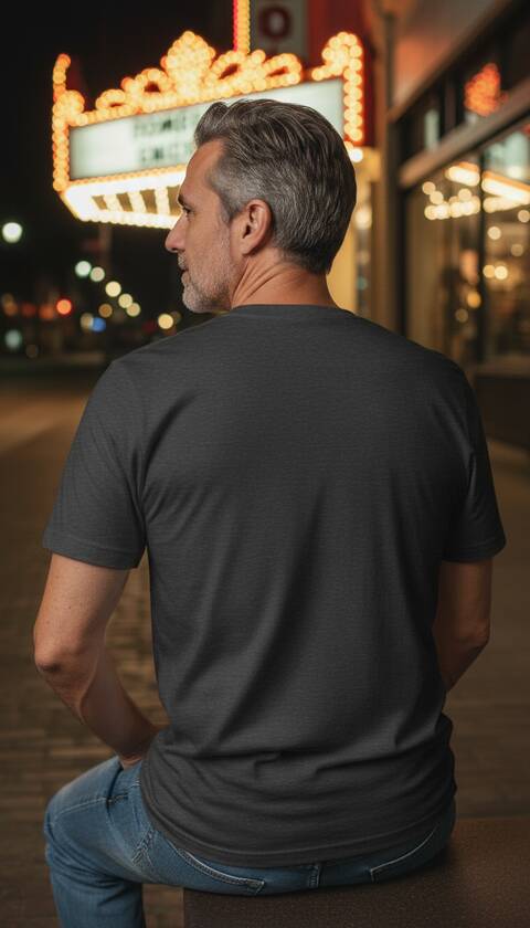 Model Wearing Shirt