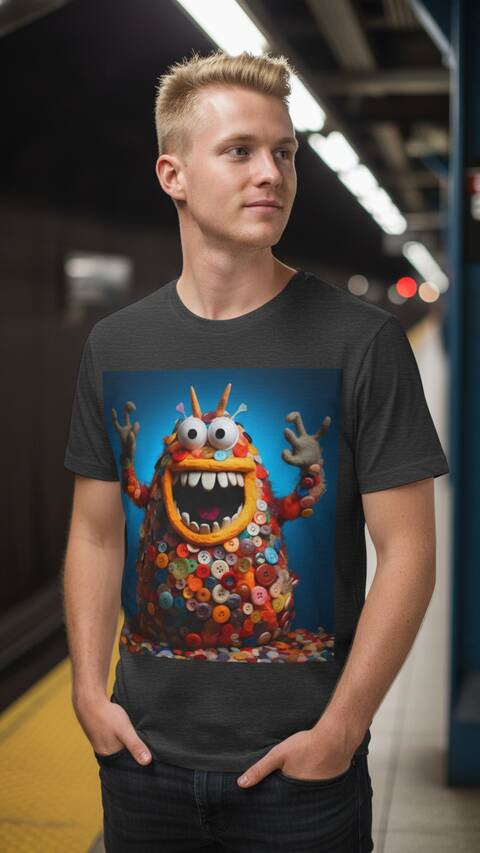 Model Wearing Shirt