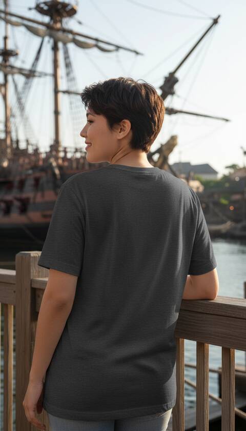 Model Wearing Shirt