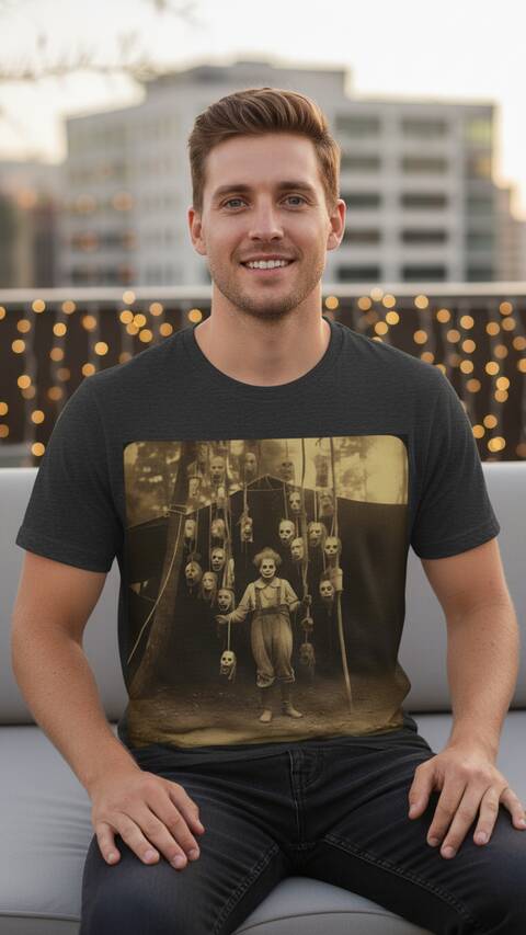 Model Wearing Shirt