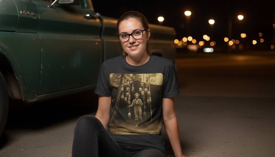 Model Wearing Shirt