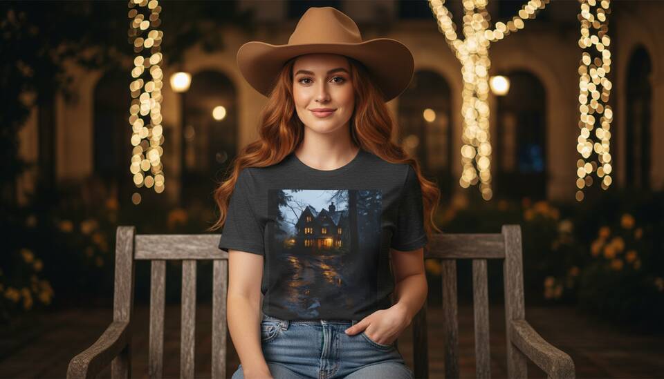 Model Wearing Shirt