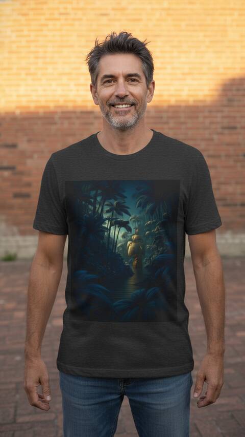 Model Wearing Shirt