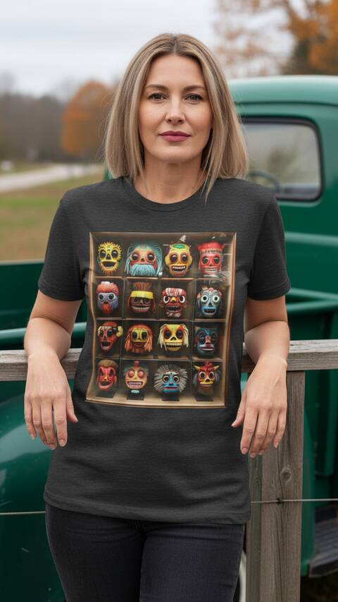 Model Wearing Shirt