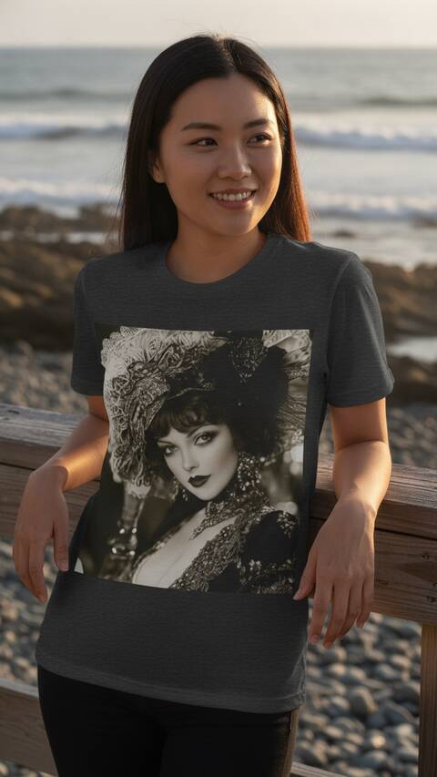 Model Wearing Shirt