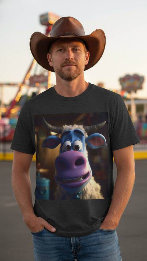 Model Wearing Shirt